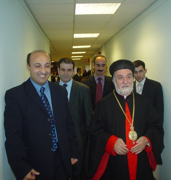 Seine Eminenz mit Mitgliedern der European Syriac Union (ESU)