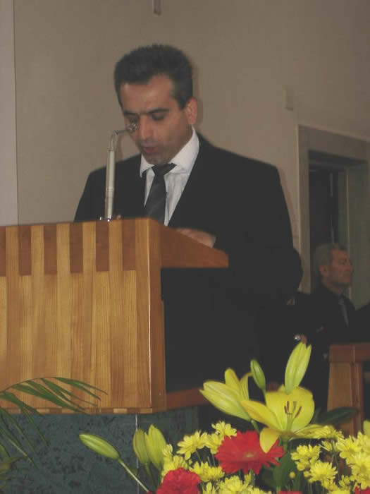 Semir Özmen, Vorsitzender des Zentralrat der Suryoye in der Schweiz (MSS)